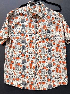 Howler Brothers - Tiki Time Series Shirt  - XL : EUC